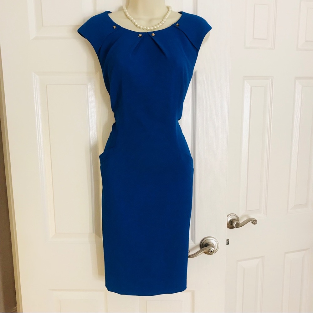 Calvin Klein Blue Dress with studs 💙